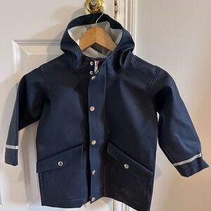 Boys Hanna Andersson Navy Rain Coat